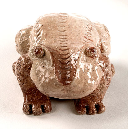 Ancient stones - Sacred toad (Paleo zoo series) - a Sculpture & Installation Artowrk by Evgeniya Kalinovskaya